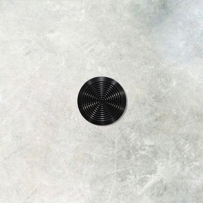 Hovedbilde Taktile knotter i sorteloksert stål Ø32 mm med lim